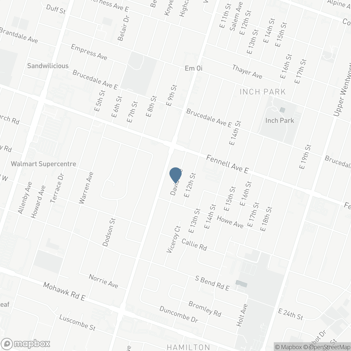 22 DAVID Avenue, Hamilton, Ontario L9A 3V1